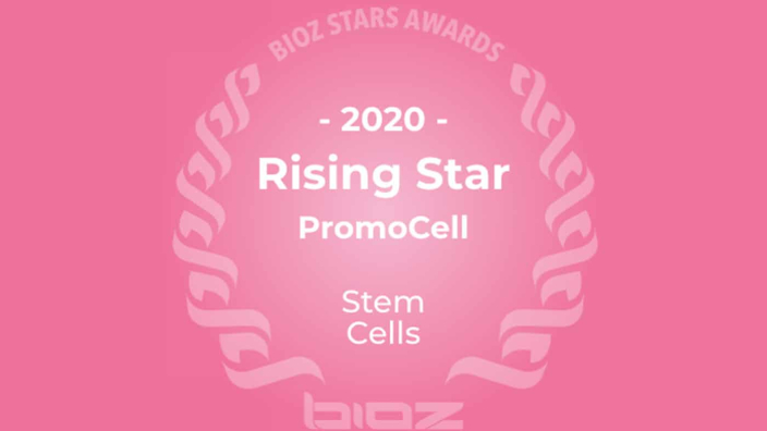 Featured image for PromoCell’s mesenchymal stem cell culture portfolio wins 2020 Bioz Rising Star Award