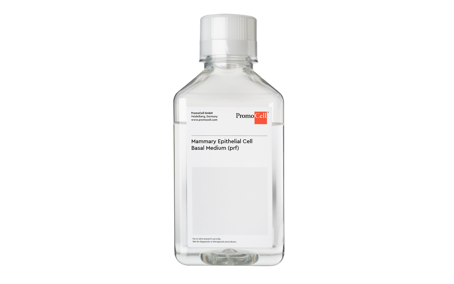 PromoCell Mammary Epithelial Cell Basal Medium, phenol red-free product image