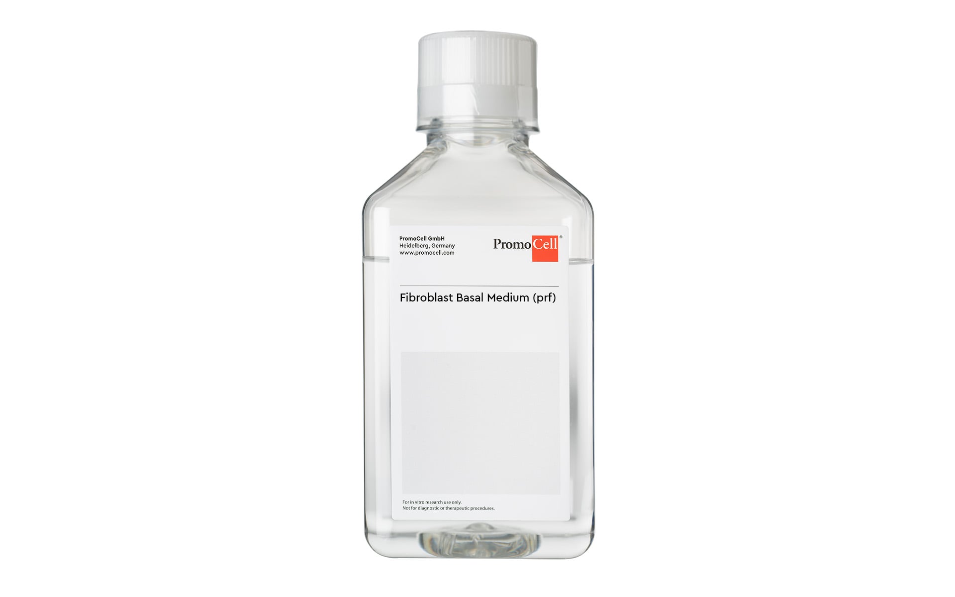 PromoCell Fibroblast Basal Medium, phenol red-free product image