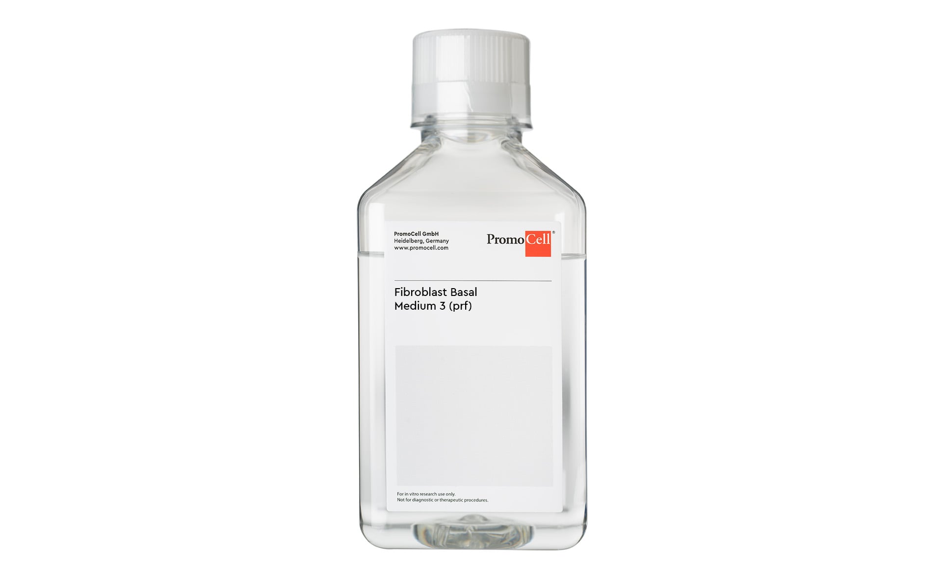 PromoCell Fibroblast Basal Medium 3, phenol red-free product image