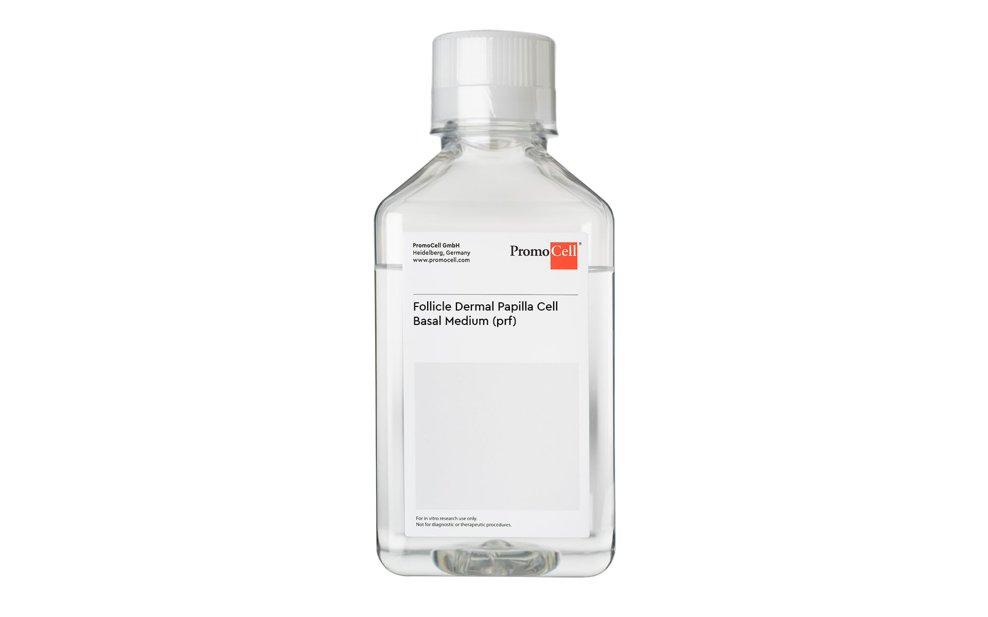 PromoCell Follicle Dermal Papilla Cell Basal Medium, phenol red-free product image