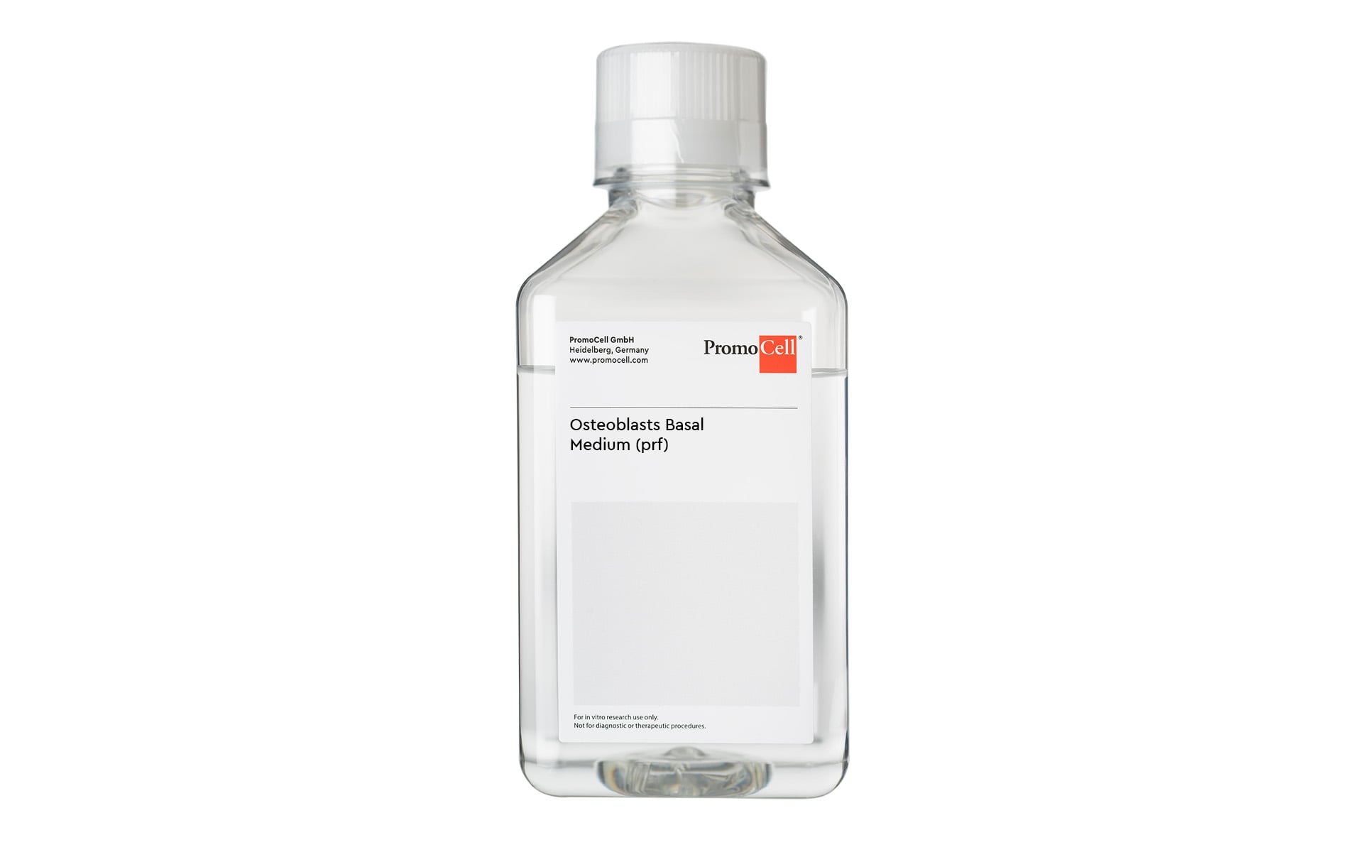 PromoCell Osteoblast Basal Medium, phenol red-free product image