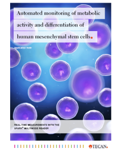 Automated monitoring of metabolic activity and differentiation of human mesenchymal stem cells