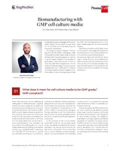 GMP-grade cell culture - expert interview