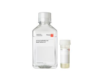 Media bottle of Airway Epithelial Cell Growth Medium XF (prf).