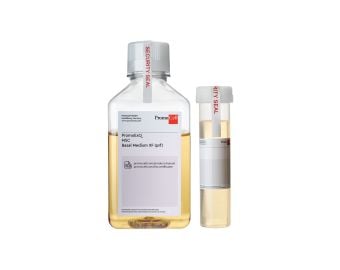 Media bottle of PromoExQ MSC Growth Medium XF (prf).