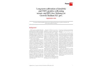 Long-term cultivation of melanocytes using serum- and BPE-free Melanocyte Growth Medium M3 (prf)