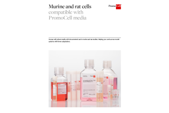 Murine and rat cells compatible with PromoCell media