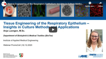 Tissue engineering of the respiratory epithelium: insights in culture methods and applications product image