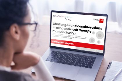 Challenges and considerations in allogeneic cell therapy manufacturing product image