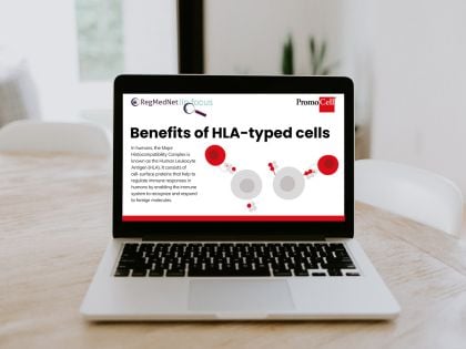 Benefits of HLA-typed cells product image