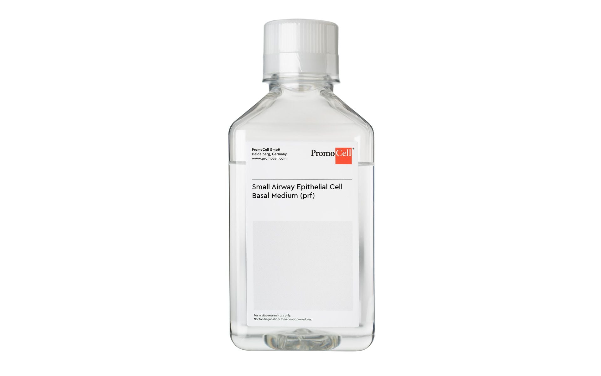 PromoCell Small Airway Epithelial Cell Basal Medium, phenol red-free product image