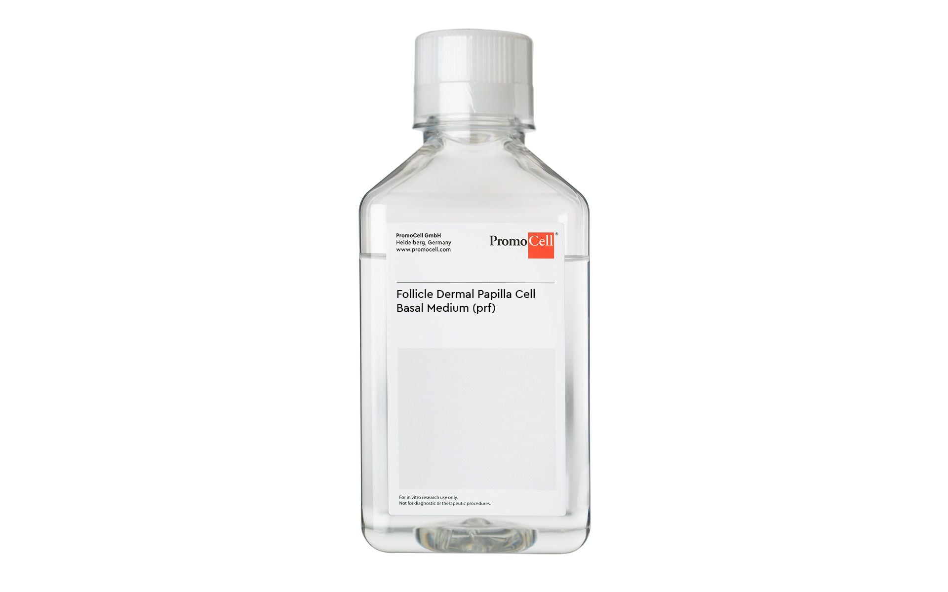 PromoCell Follicle Dermal Papilla Cell Basal Medium, phenol red-free product image