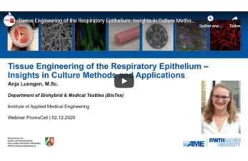 Tissue engineering of the respiratory epithelium: insights in culture methods and applications