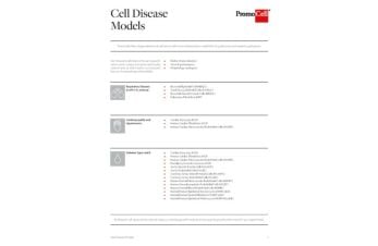Cell disease models