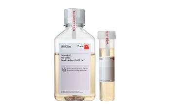 Media bottle of PromoExQ Fibroblast Growth Medium D-ACF (prf) and the SupplementMix tube.