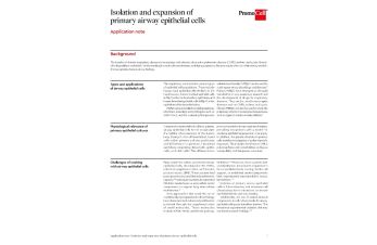 Isolation and expansion of primary airway epithelial cells