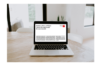 Primary cells vs. cell lines: Choose the right model for your research