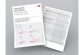 Other species and cell types compatible with PromoCell epithelial cells media