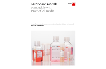 Murine and rat cells compatible with PromoCell media